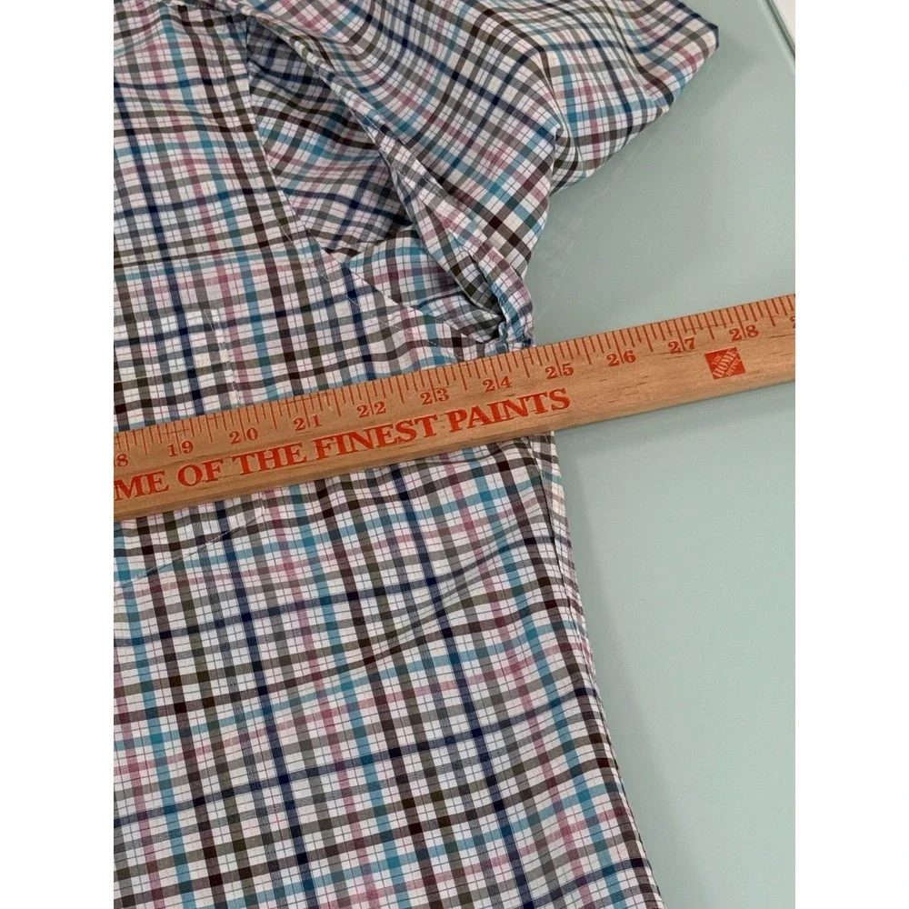 Rodd & Gunn‎ Shirt Men's 2XL Sports Fit Gingham Check Long Sleeve Casual Preppy